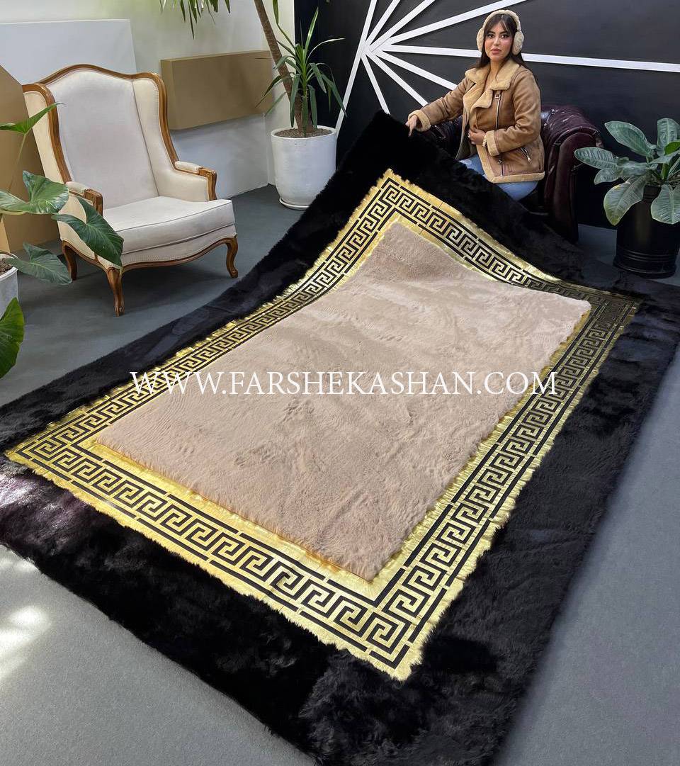 خزو چرم ورساچه رنگ کرم