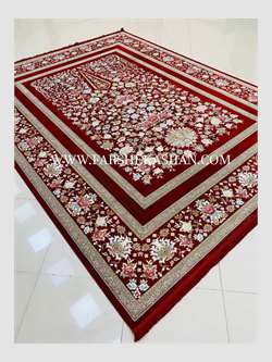 فرش باغ گل لاکی