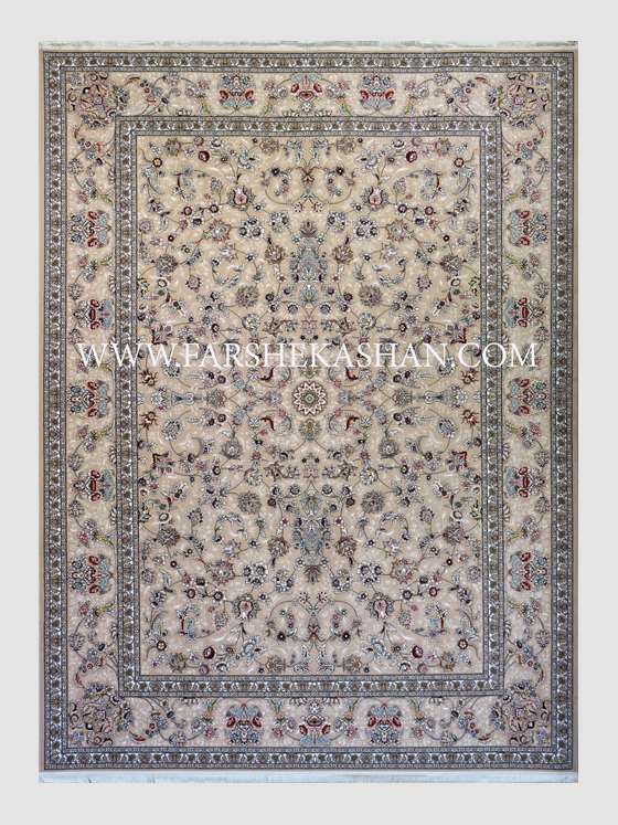 فرش طرح شکوفه زار 2051