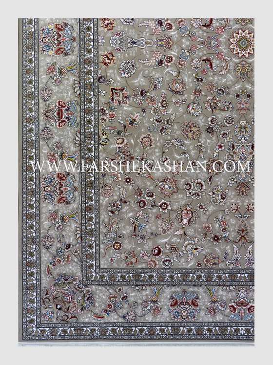 فرش طرح شکوفه زار 2051