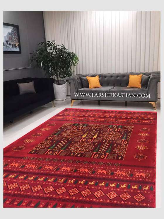 فرش طرح آدنیوم