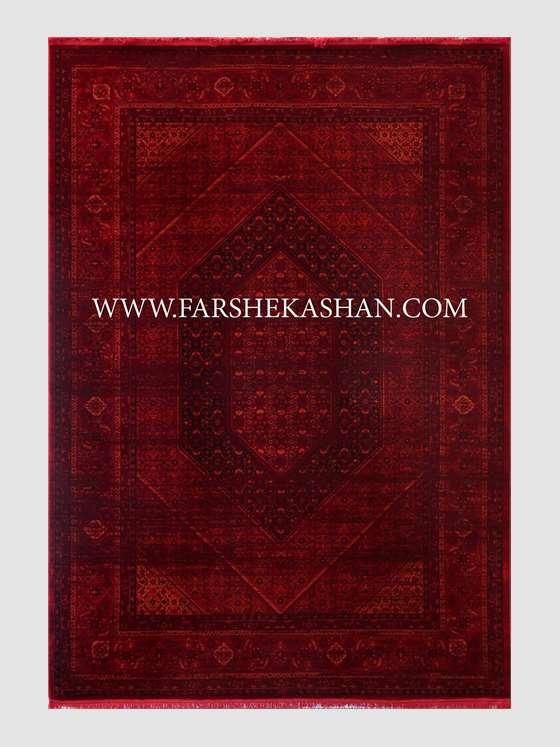 فرش طرح آذرخشت 7036