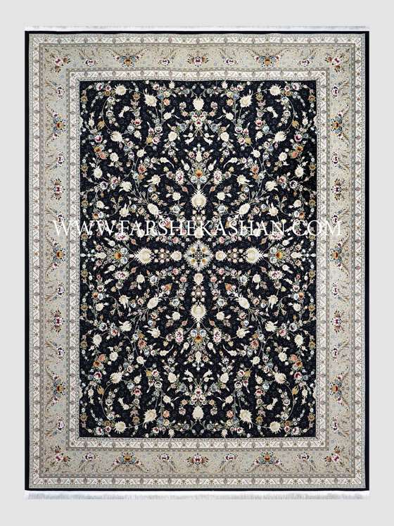 فرش طرح باغ مینو 