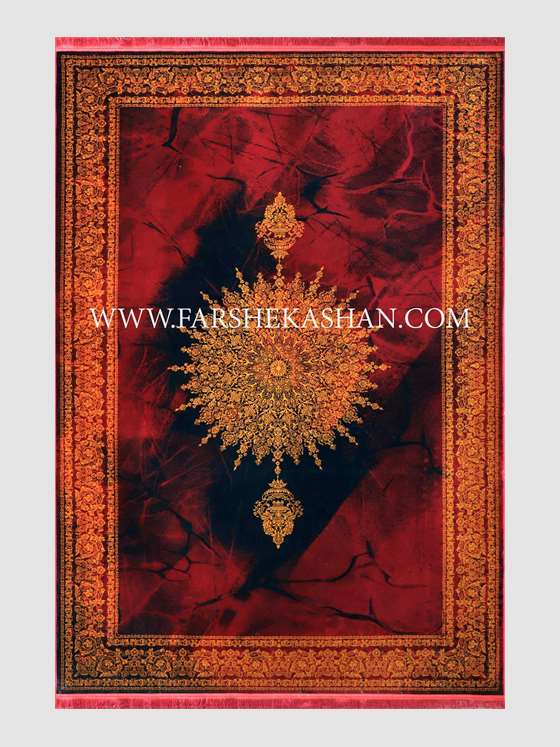 فرش طرح خورشید 