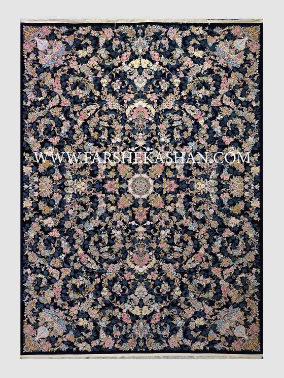 فرش طرح رزگل 1236