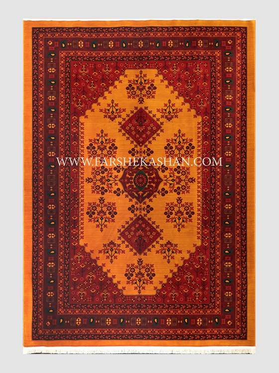 فرش طرح ساتین