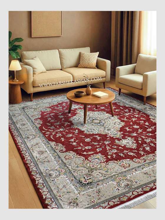 فرش طرح شقایق 1236