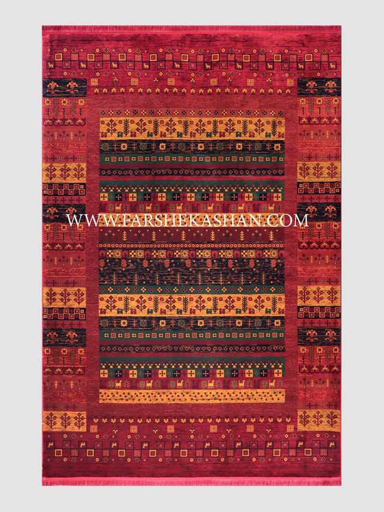 فرش طرح می گل 