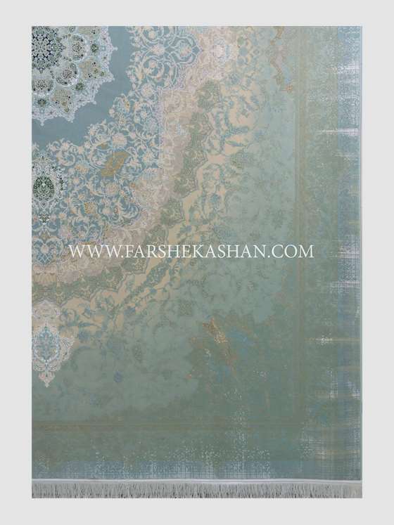 فرش طرح پگاه آبی
