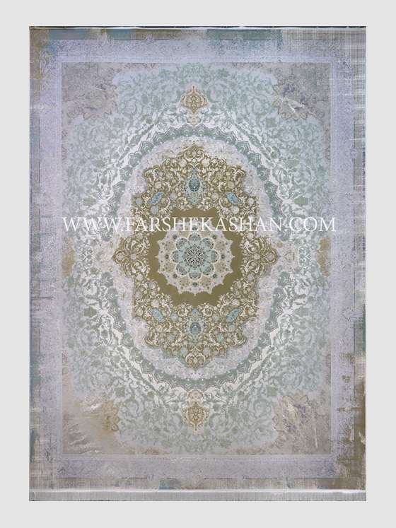 فرش طرح پگاه آبی