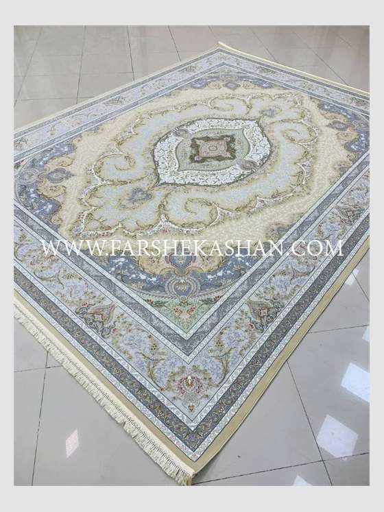 فرش طرح گل بهار