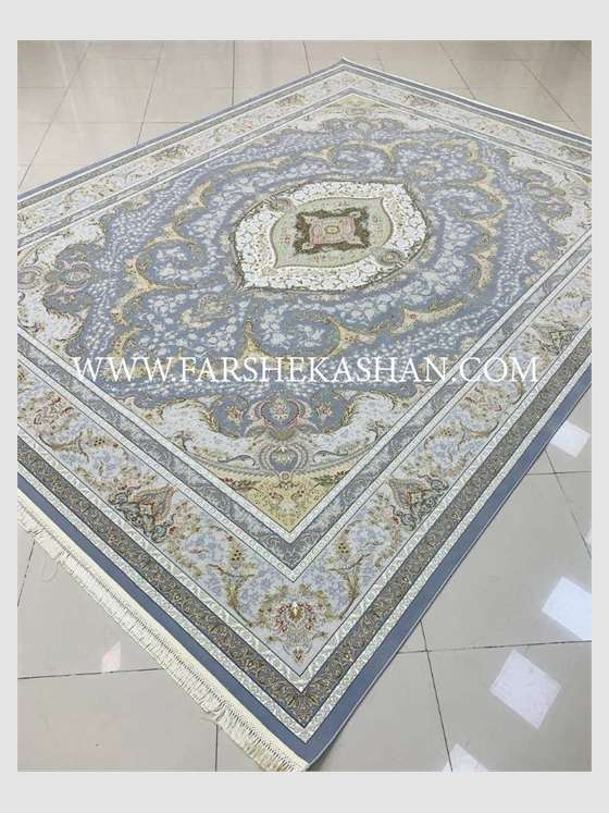 فرش طرح گل بهار