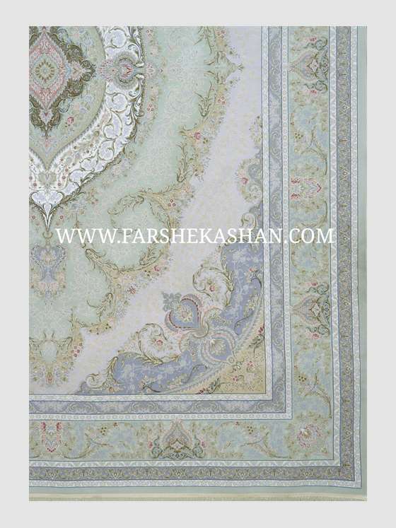 فرش طرح گل بهار
