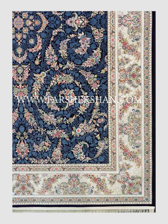 فرش طرح گل گندم