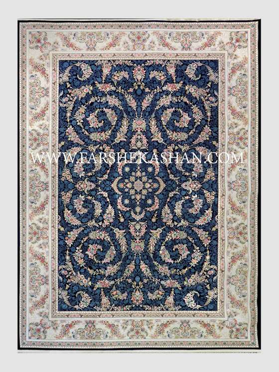 فرش طرح گل گندم