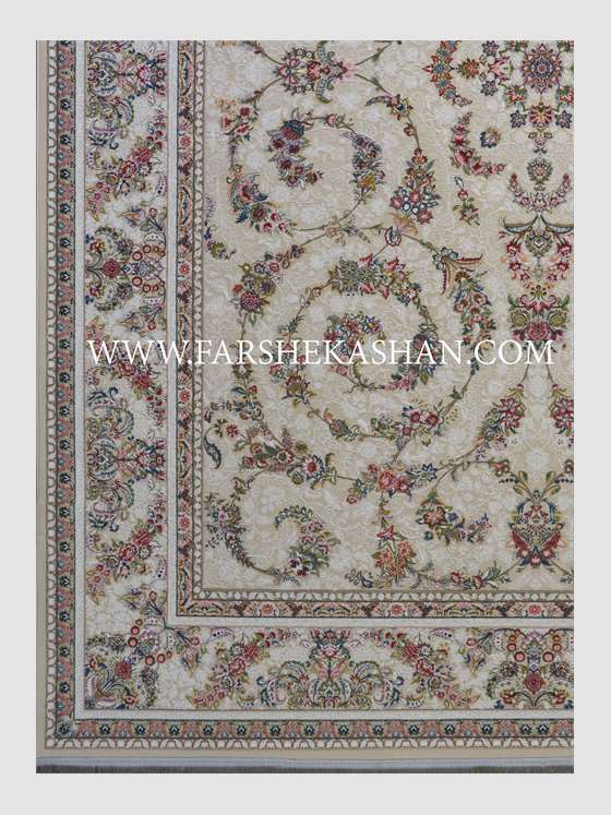 فرش طرح گل گندم